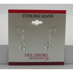 Liquidation Sterling Silver Butterfly Dangle Earrings