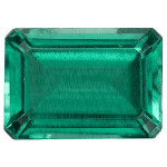 Emerald - 9x7mm Emerald Cut Loose Lab-Created Gemstone