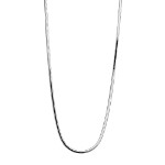 Sterling Silver Chain - Square Snake 20" 1mm